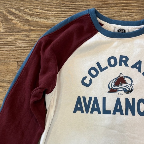 Colorado Avalanche Hockey Sweatshirt Women's Size Small Official NHL Product EUC - Picture 5 of 10